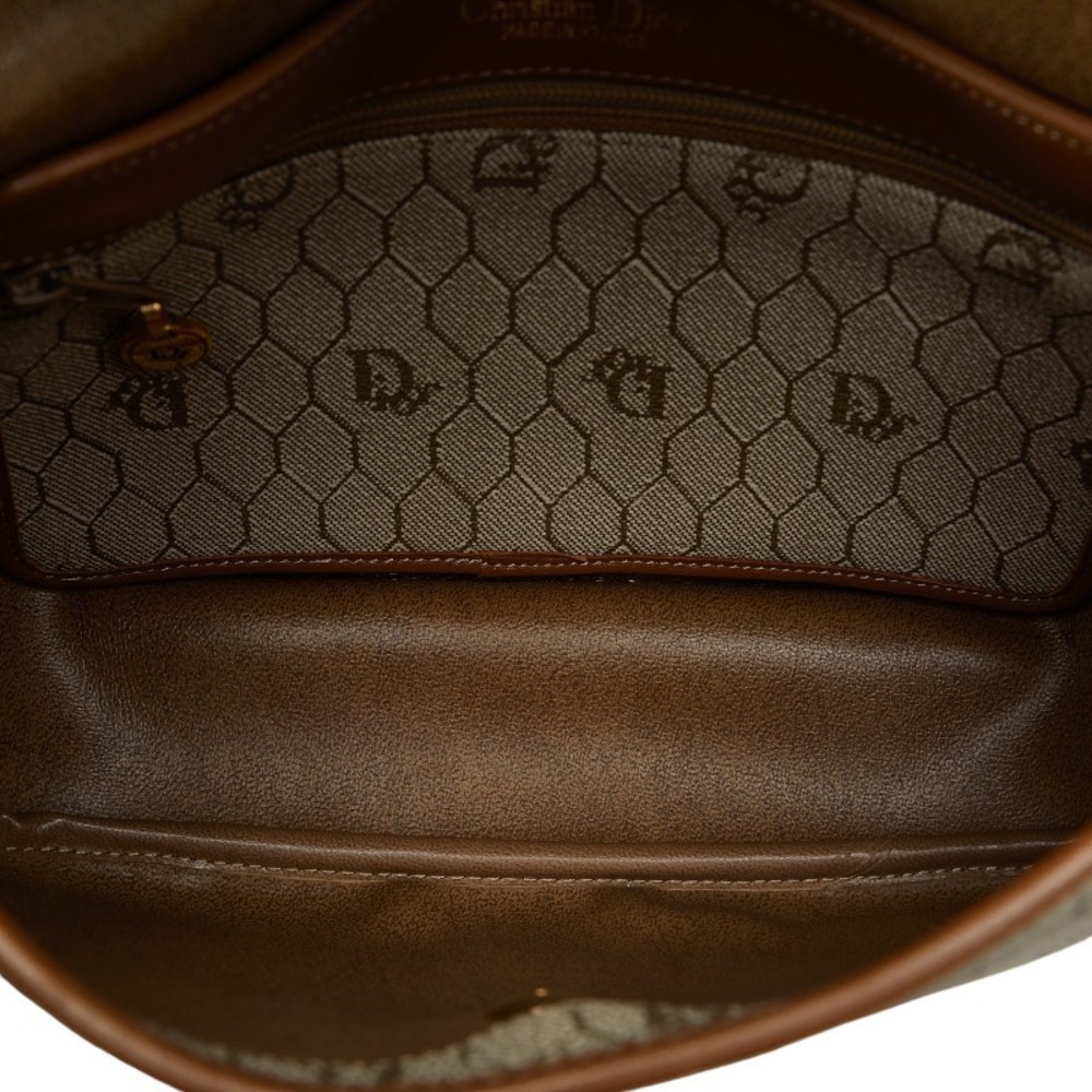 Dior Crossbody Shoulder Bag Leather Gray - Picture 5 of 10
